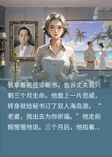 我装病只剩3个月，丈夫带秘书旅游，回国奔丧当场崩溃