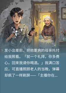 发小让我帮忙照顾他妈，弹幕却说他妈已经死了